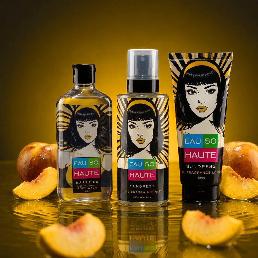 eau so haute Sundress Trio – Body Wash, Lotion & Mist Bundle