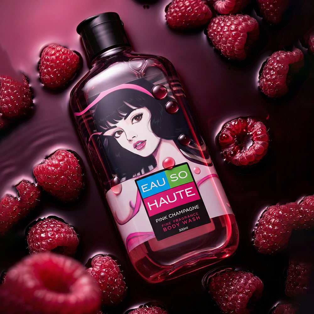 eau so haute Pink Champagne Body Wash